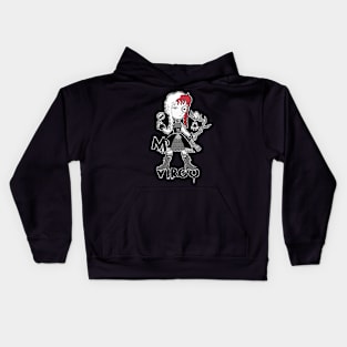 Creepy Cute Zodiac - Virgo 1.0 Kids Hoodie